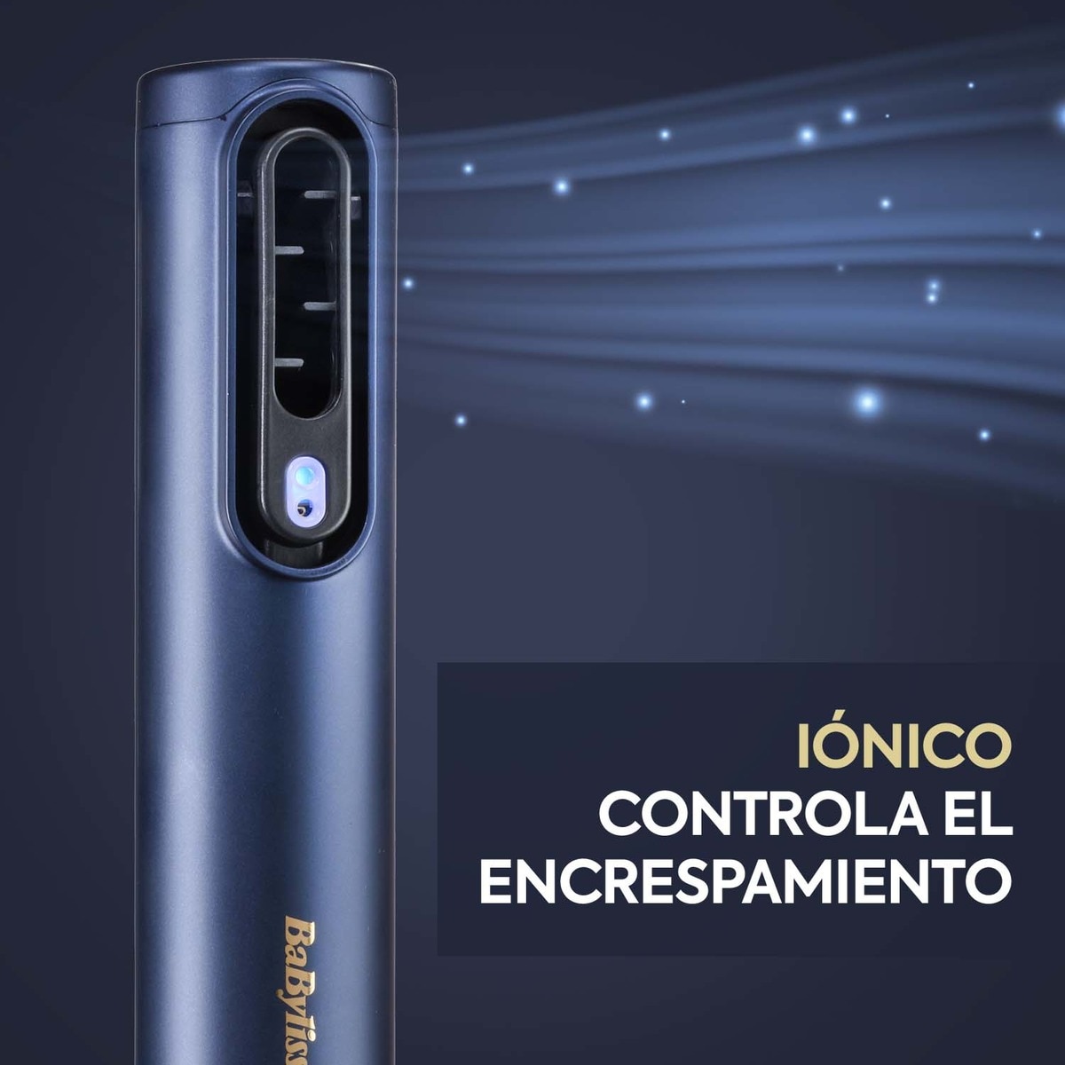 Secador Alisador Styler BaByliss Air Wand con aire y sin calor extremo Azul-14