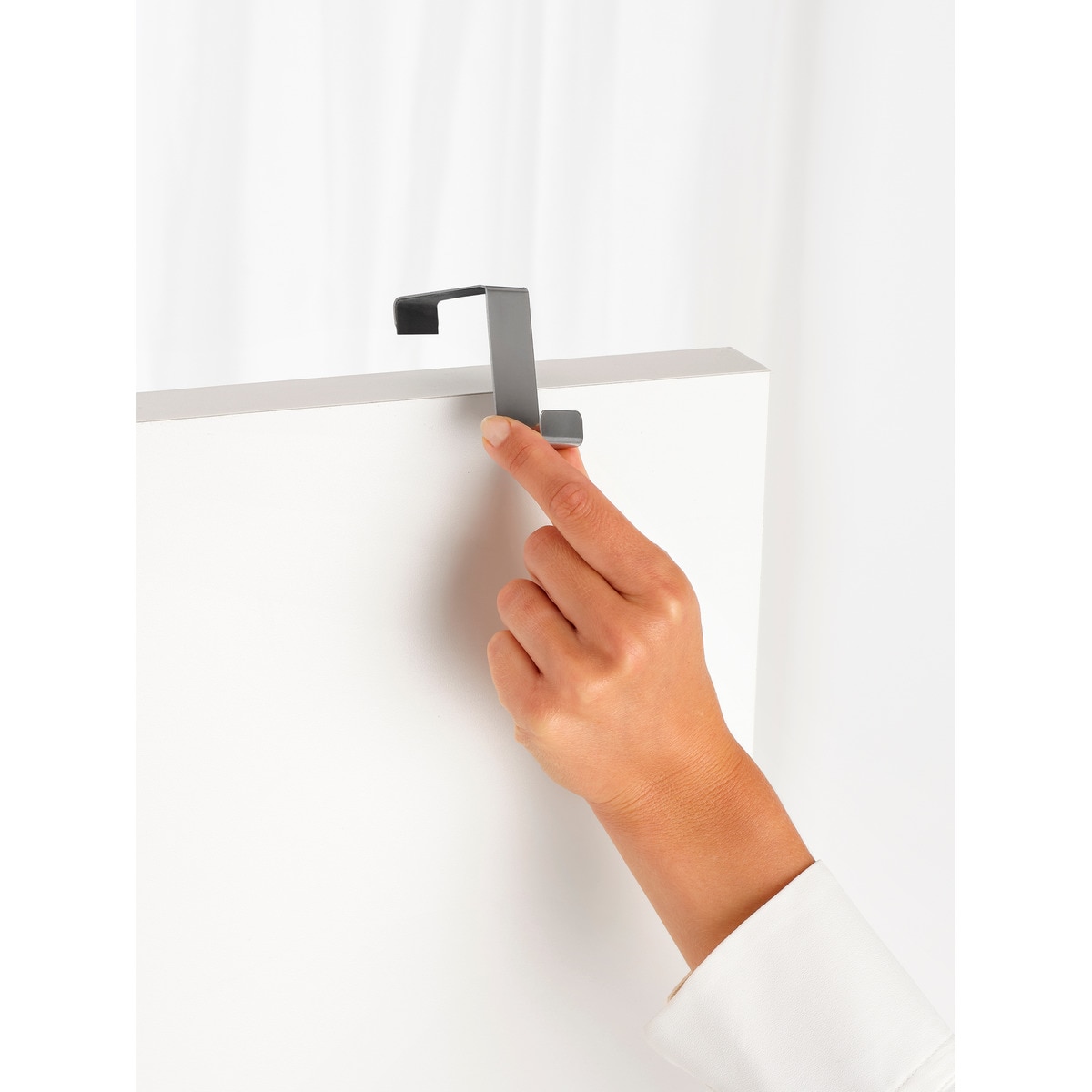 Capa de Lona para Portas de Engomar na Vertical Refresh & Steam - 50x100 cm Cinzento-8