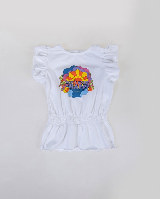 Imagen 0 de Camiseta tirantes estampado de niña