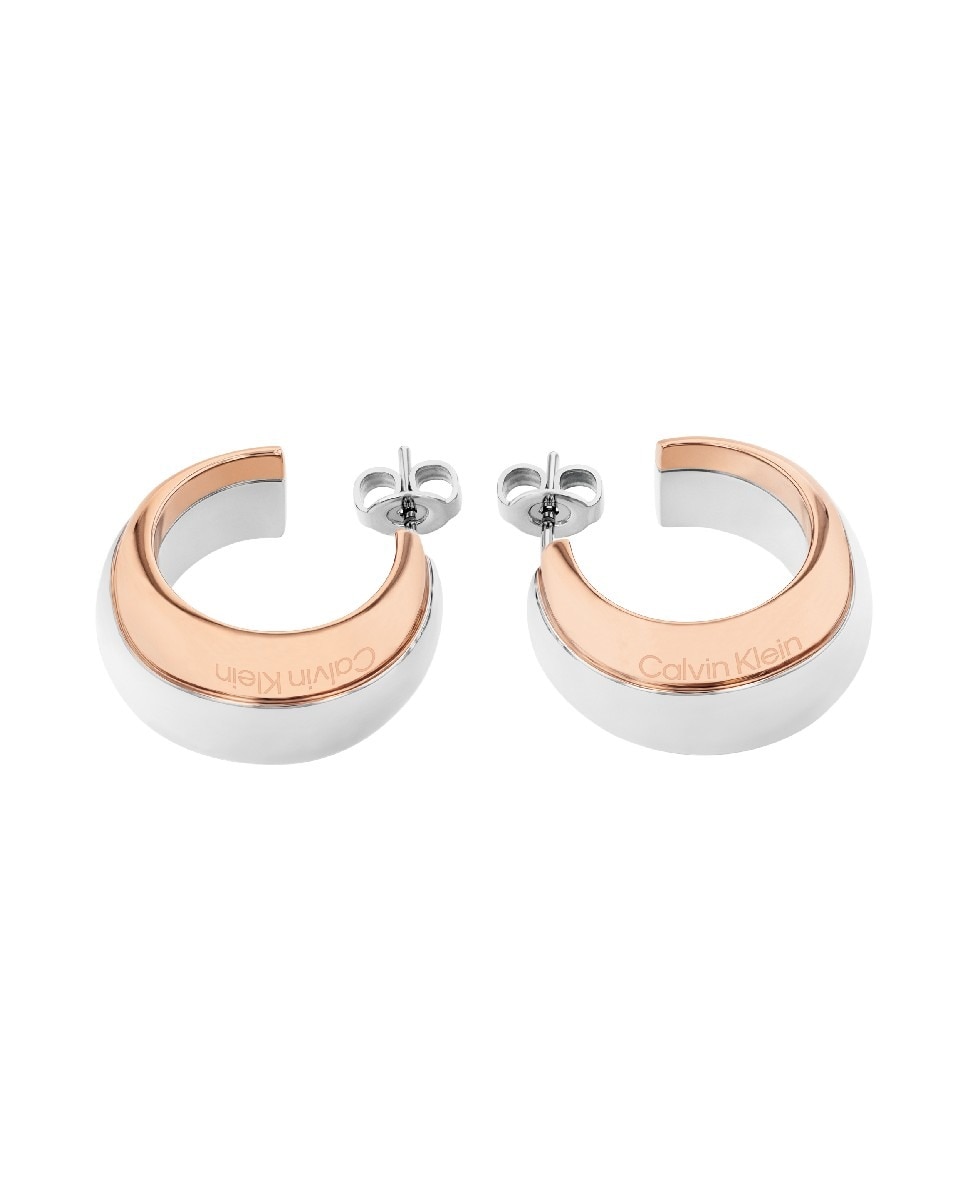 Brincos - Prateado/Dourado rosa Rosa-2