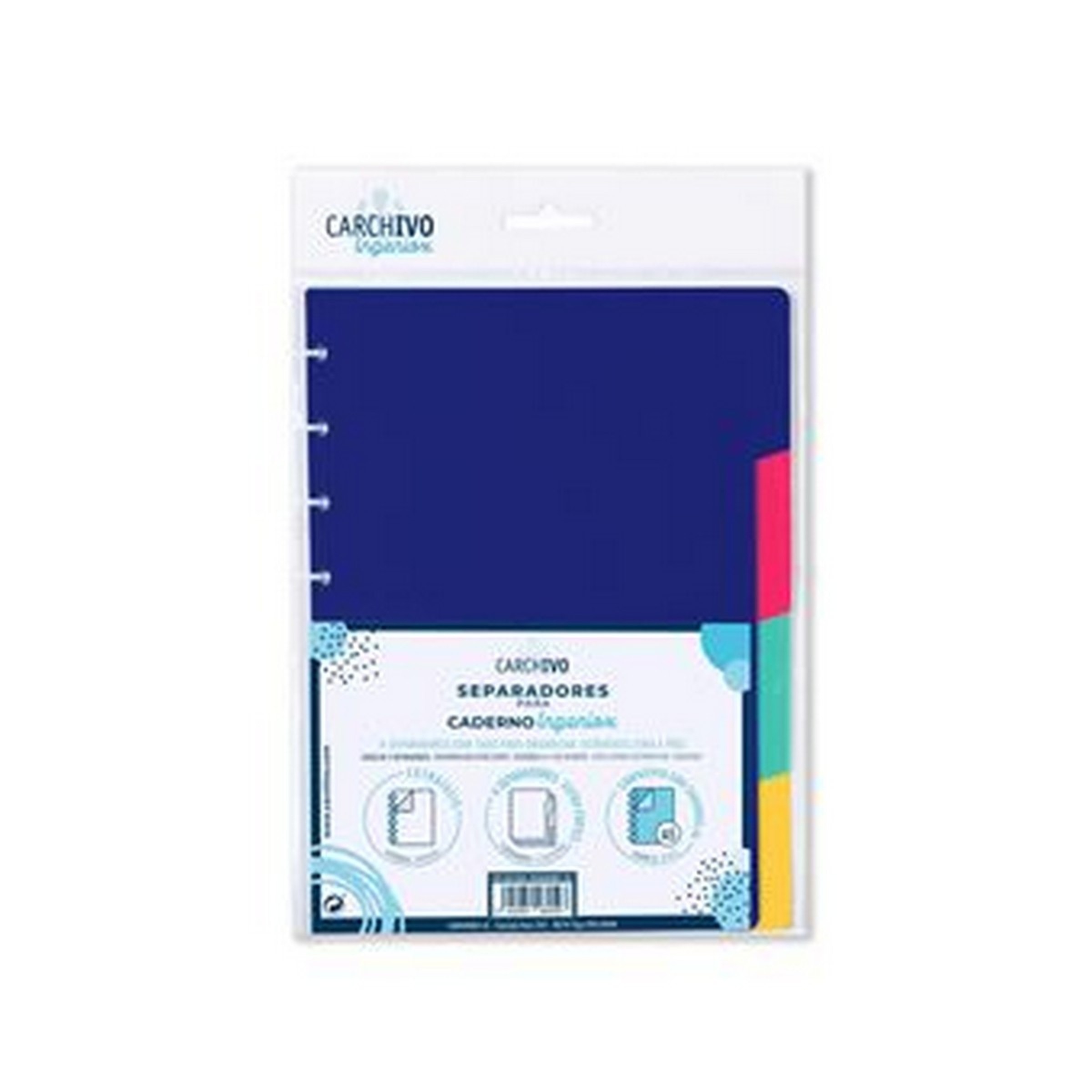 Separadores A5 PP Intense 4 Posições 1