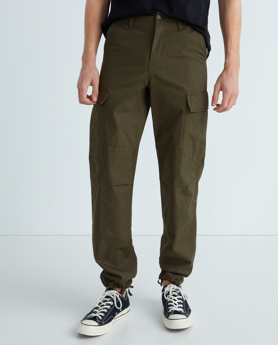 Jeans Work Loose Fit Verde-2