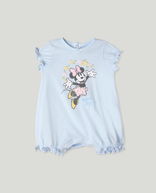 Imagen 0 de Pelele de bebé niña con estampado Minnie