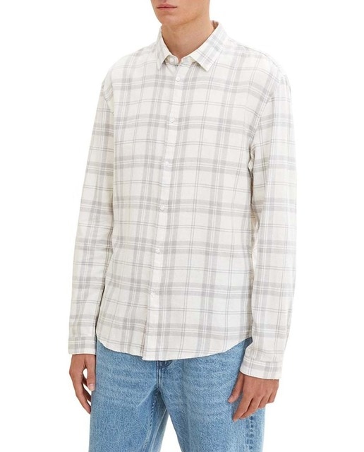 Imagen 0 de Camisa cuadros y cuello clásico