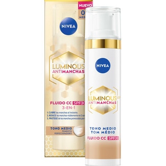 Cellular Luminous630 Fluido CC 3 em 1 FP30 embalagem 40 ml - Nivea