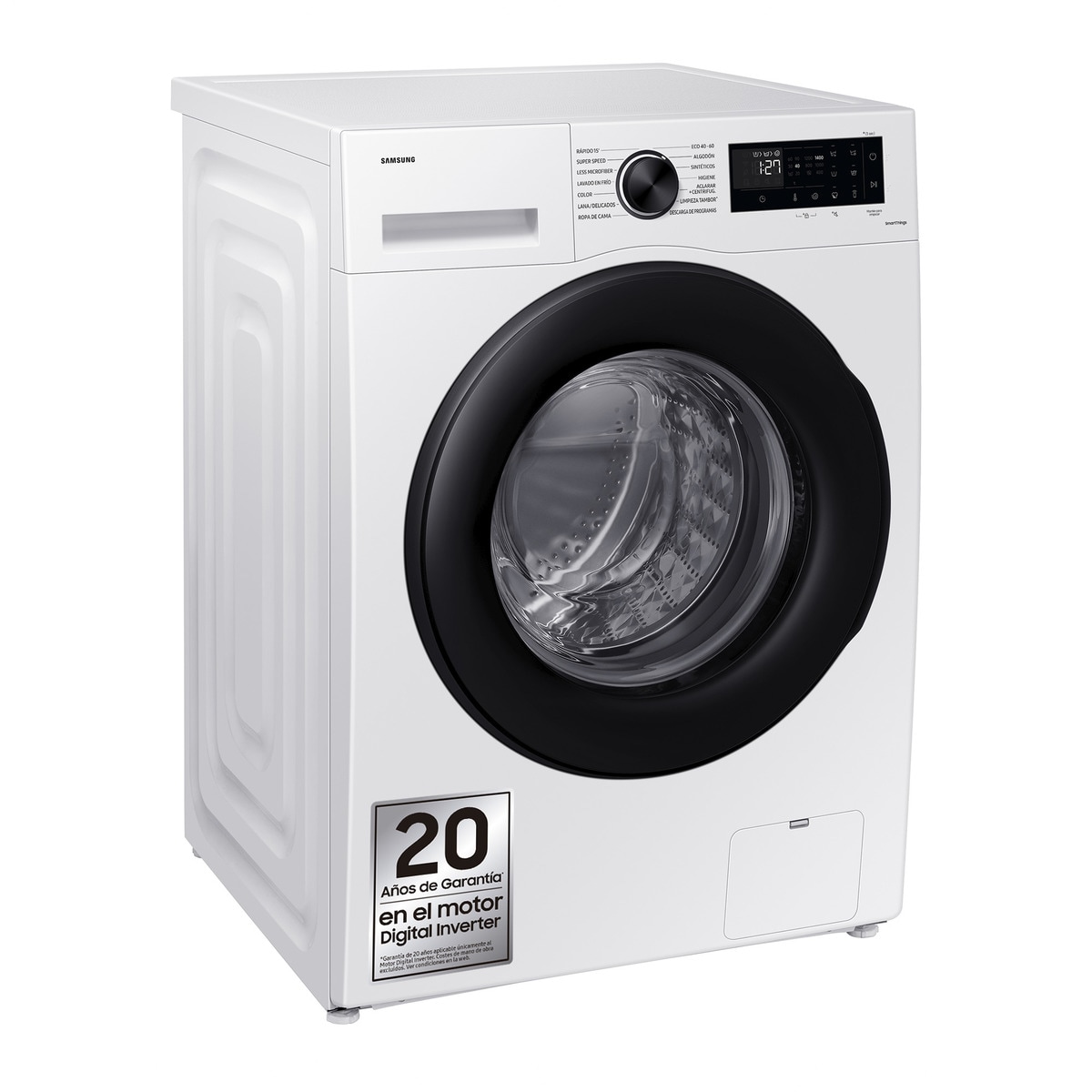 Lavadora Samsung 8kg Tecnología Ecobubble™ Clase A Blanca WW80CGC04DAEEC Blanco-1