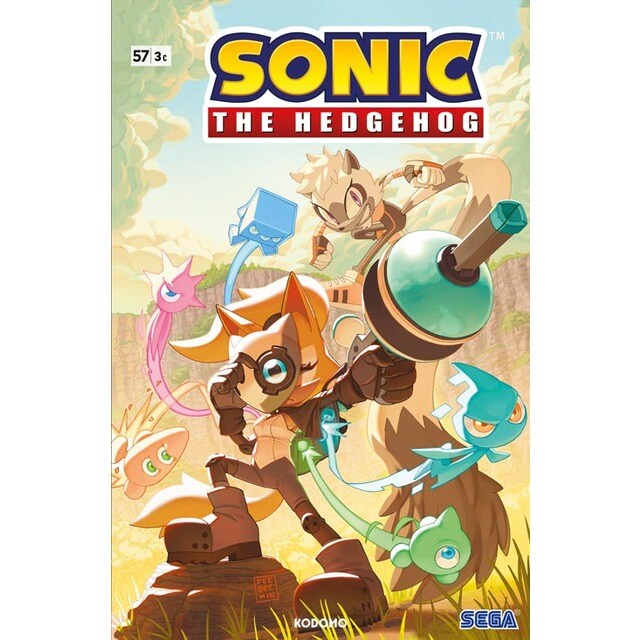 Sonic: The Hedhegog núm. 57 (Capa mole) 1
