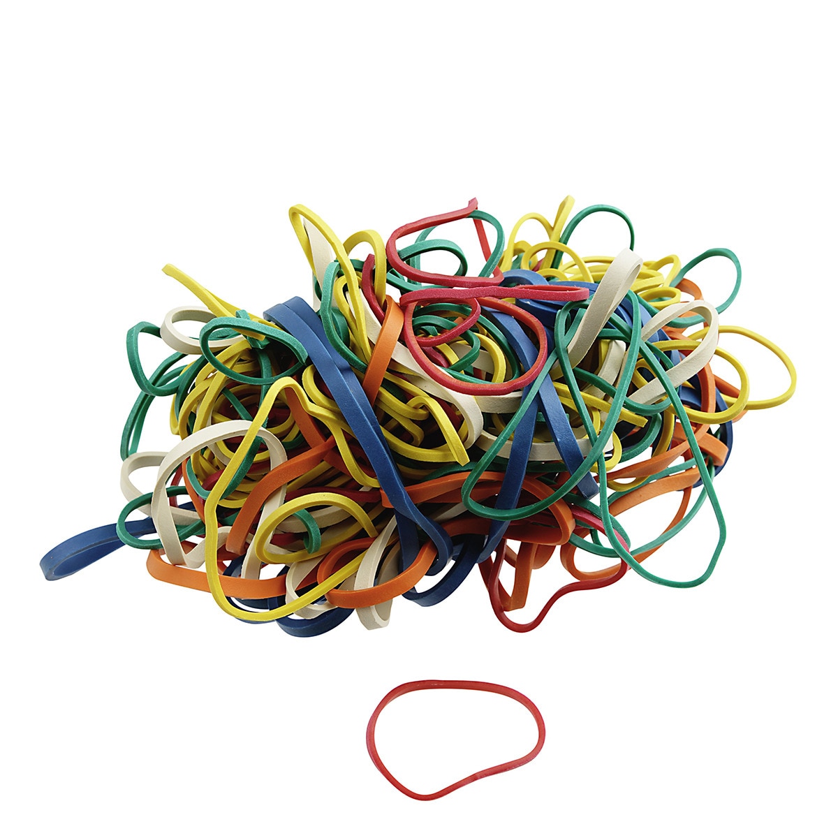 Set de 150 gomas elásticas Fackelmann Multicolor-1