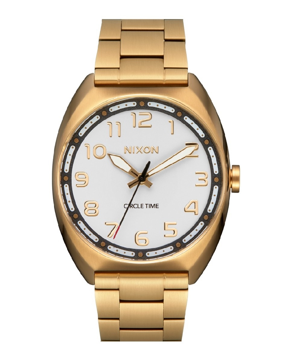 Imagem 0 de Relógio Mullet Stainless Steel - Dourado-Claro/Branco