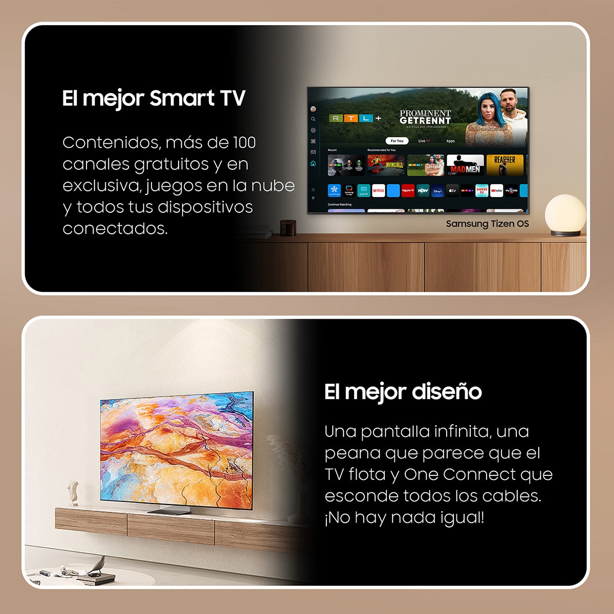 TV Samsung Neo QLED 75" (189 cm) 8K Mini LED TQ75QN900DTXXC 8K AI Upscalling Pro com Inteligência Artificial, Smart TV Preto-6