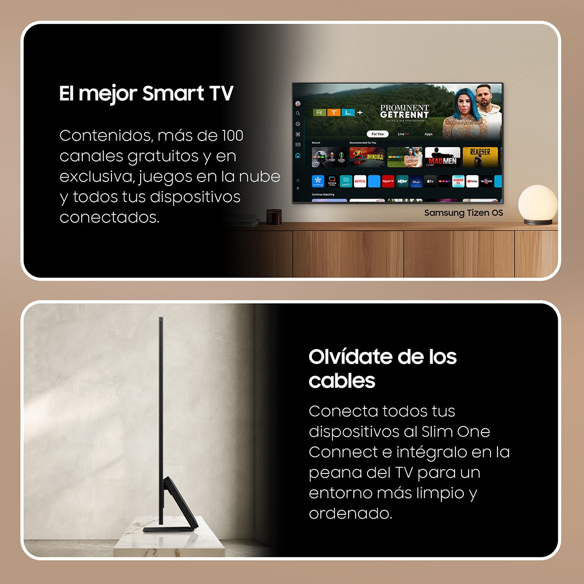 TV Neo QLED 8K 189 cm (75") Samsung TQ75QN800DTXXC 8K AI Upscalling con Inteligencia Artificial Smart TV Negro-6
