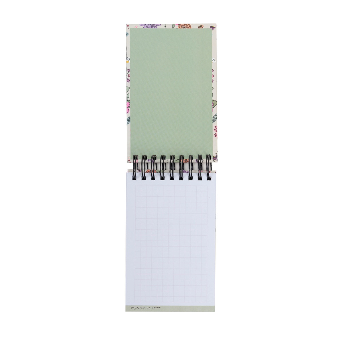 Bloco Mini com Argolas Enfermera En Apuros Blossom 2
