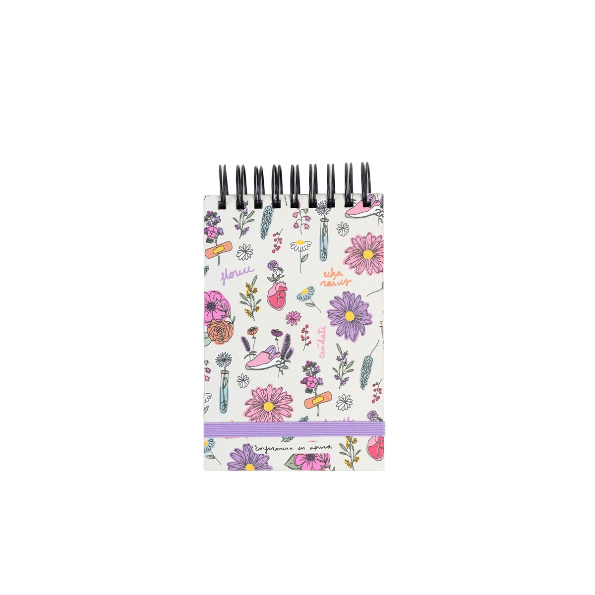 Imagem 0 de Bloco Mini com Argolas Enfermera En Apuros Blossom