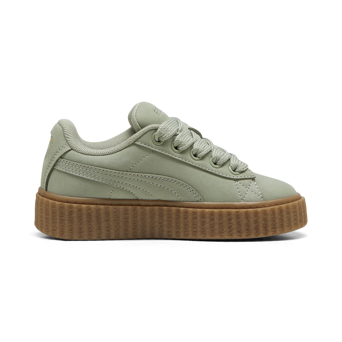 Sapatilhas Casual de Criança Creeper Phatty Nubuck PS Verde-1
