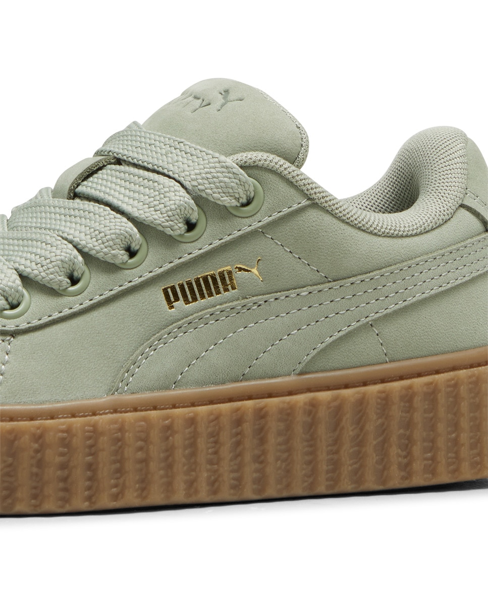 Sapatilhas Casual de Criança Creeper Phatty Nubuck PS Verde-8