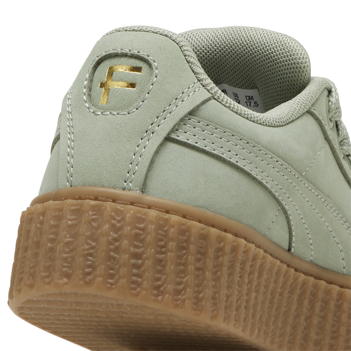 Sapatilhas Casual de Criança Creeper Phatty Nubuck PS Verde-8