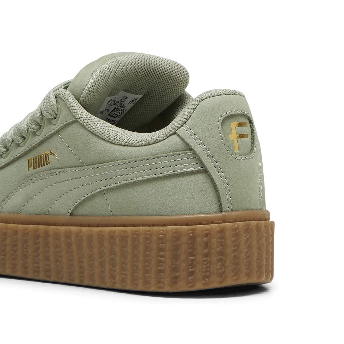 Sapatilhas Casual de Criança Creeper Phatty Nubuck PS Verde-6