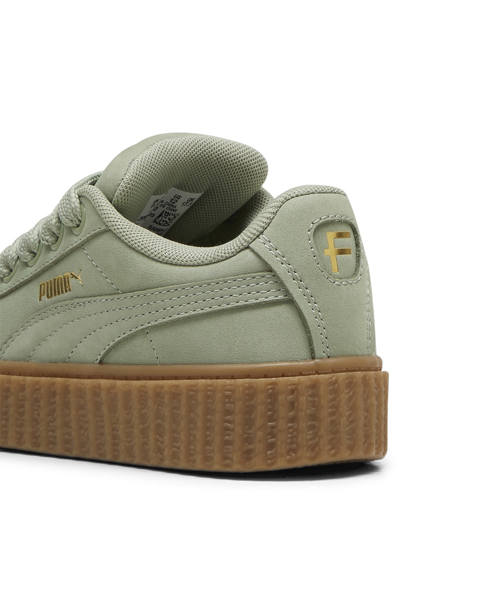 Sapatilhas Casual de Criança Creeper Phatty Nubuck PS Verde-5