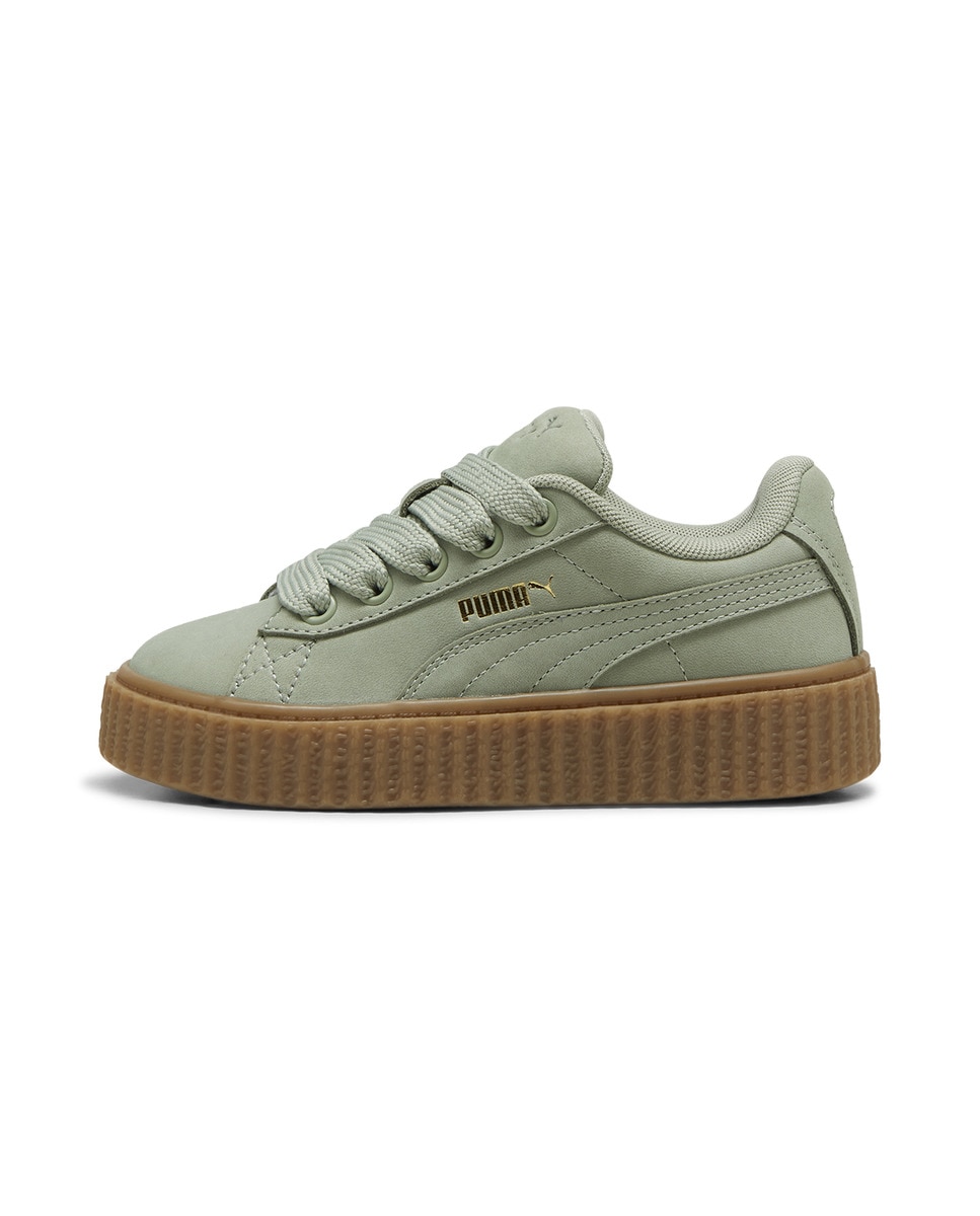 Sapatilhas Casual de Criança Creeper Phatty Nubuck PS Verde-3