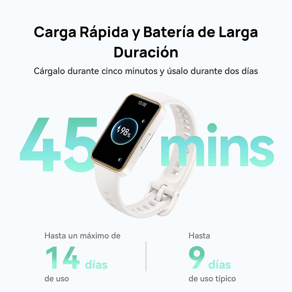 Pulseira de Atividade Huawei Band 9 - Branco Branco-4