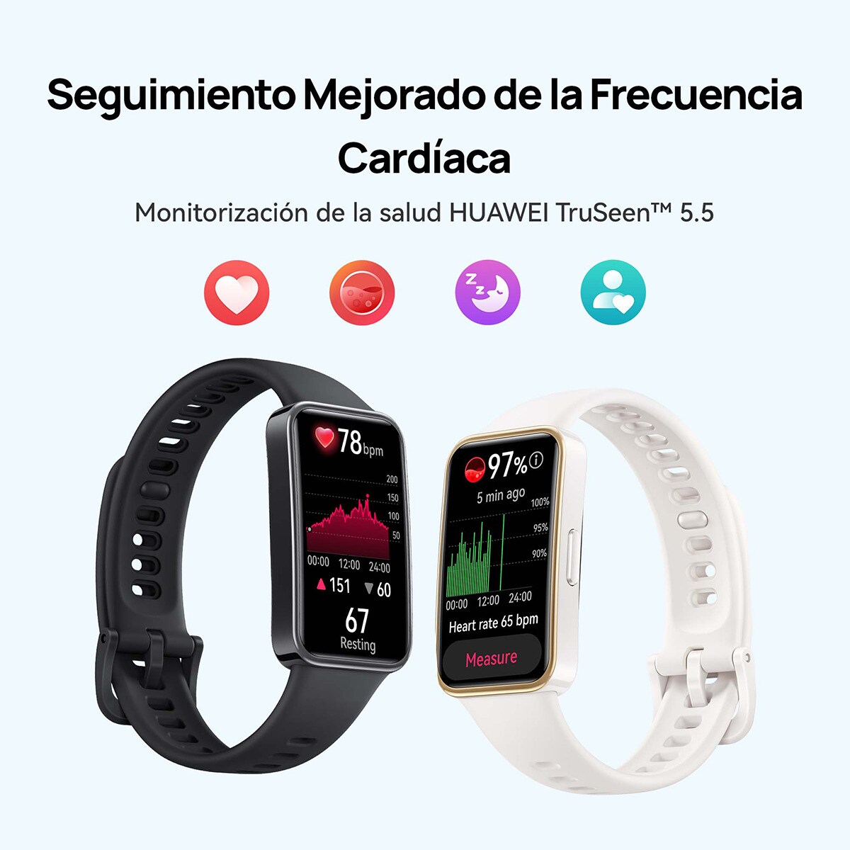 Pulseira de Atividade Huawei Band 9 - Branco Branco-3