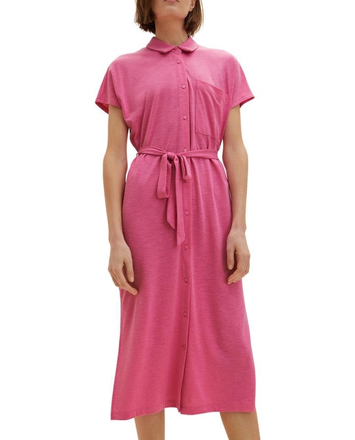 Imagen 0 de Vestido largo cuello redondo