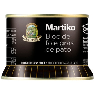 Bloco de Fígado de Pato unidade 130 g - Martiko