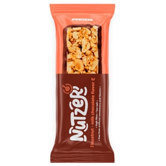Barra de Avelã e Chocolate de Leite embalagem 45 g - Prozis