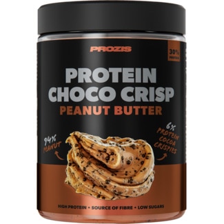 Proteína Manteiga Amendoim com Choco Crisp e Cacau embalagem 250 g - Prozis