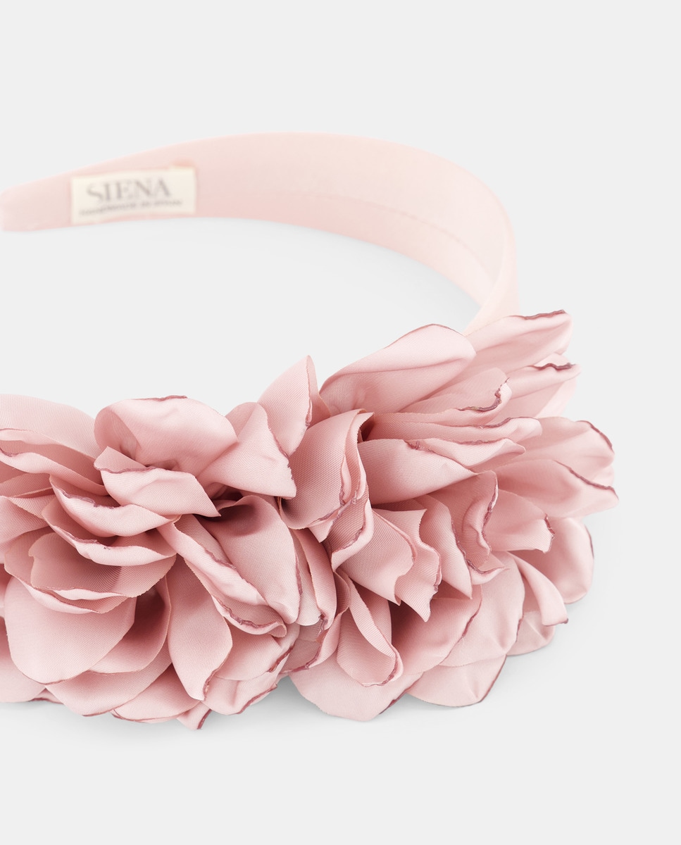 Bandolete com Flores Rosa-2