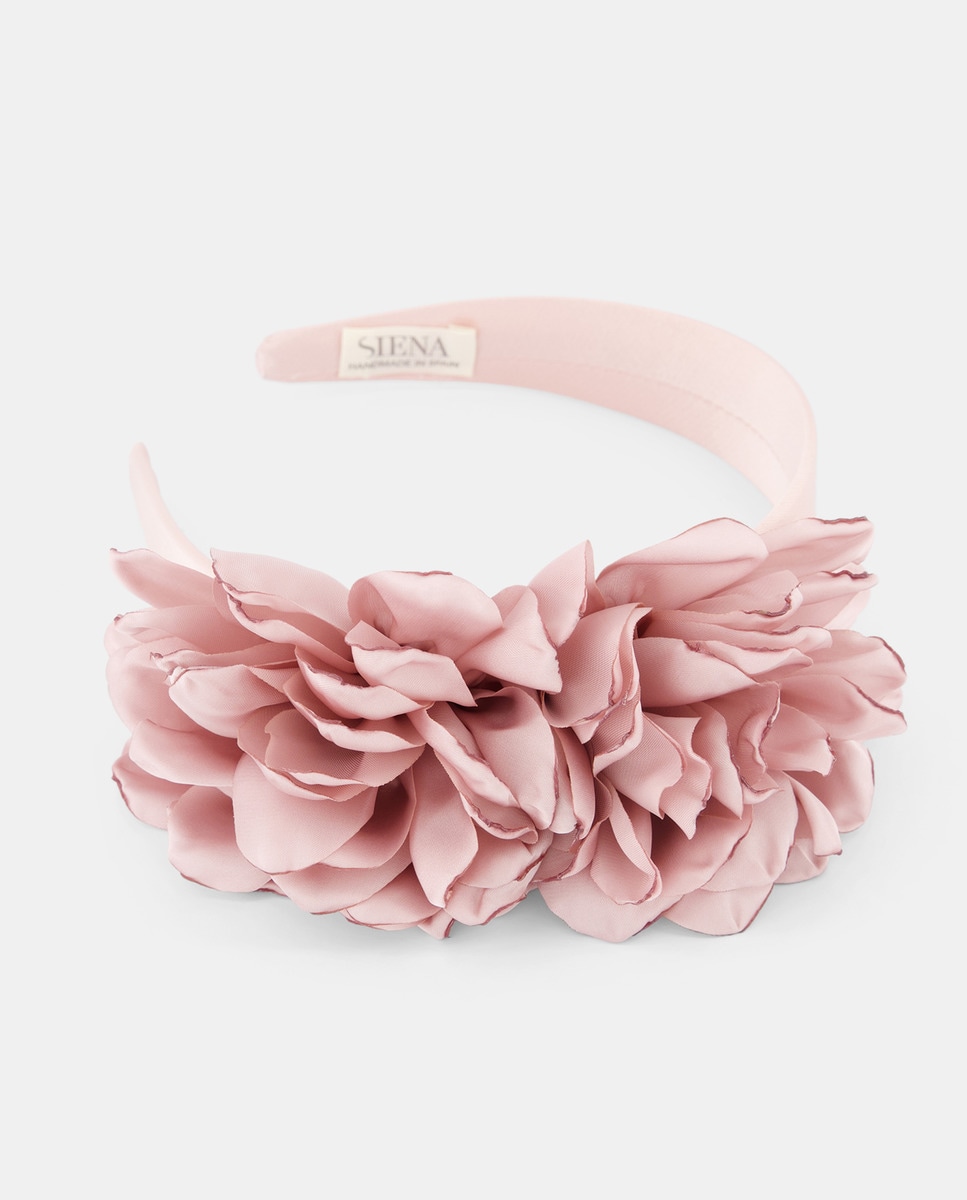 Bandolete com Flores Rosa-1