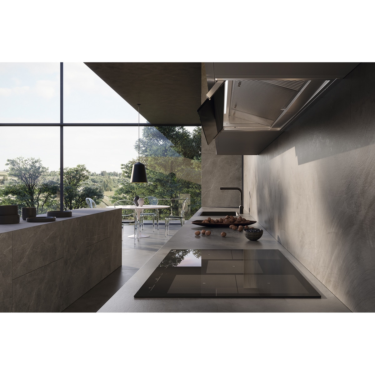 Grupo filtrante Franke 3 velocidades + intensiva - 3050705339 Inox / Negro-2