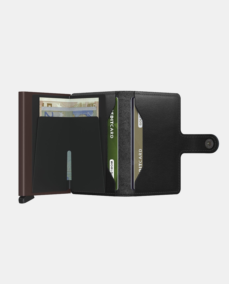 Porta-Cartões em Pele com Proteção RFID Multicolor-2