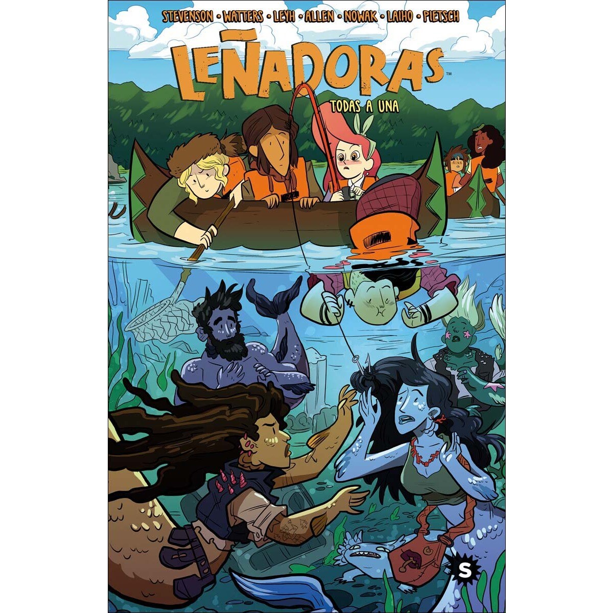 Leñadoras 3 - Todas a una: Todas a una (Capa mole com abas) 1