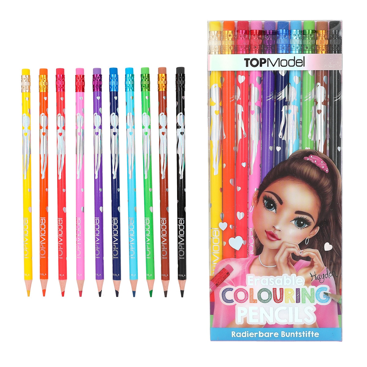 Lápices de colores borrables TOPModel 1
