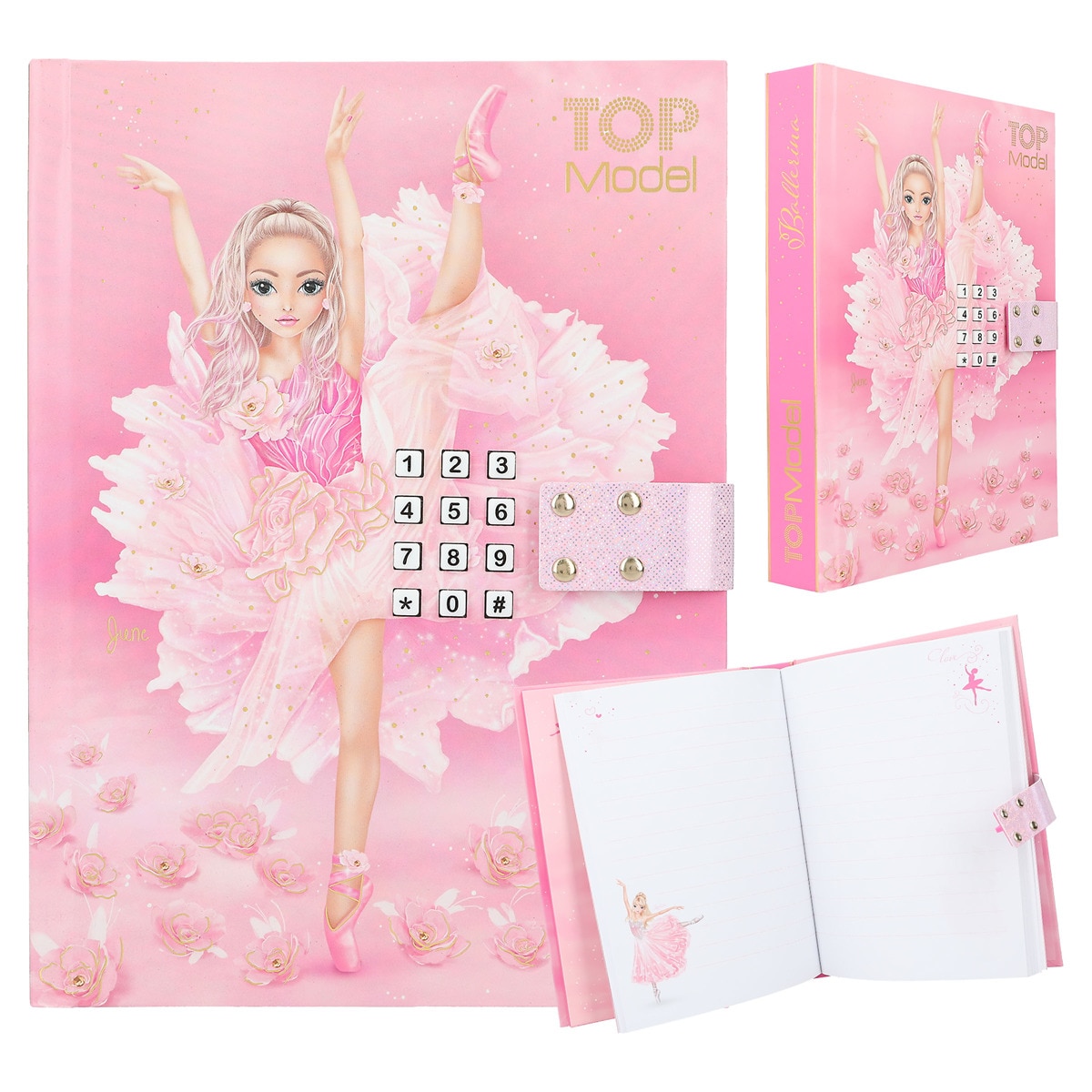 Diario con código secreto TOPModel 1