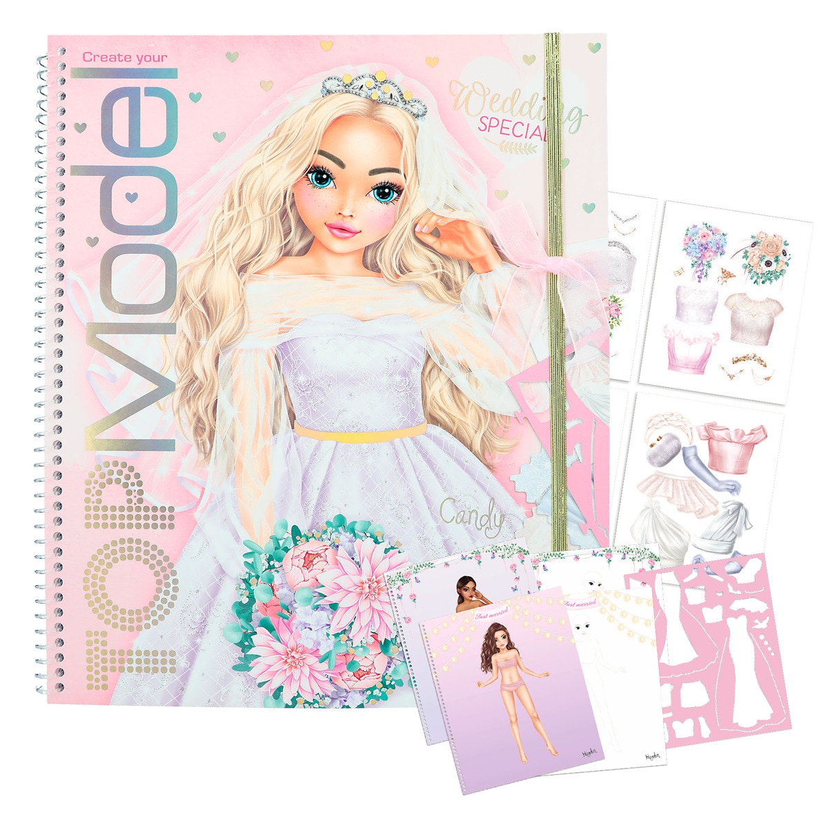Imagen 0 de Libro colorear wedding special TOPModel
