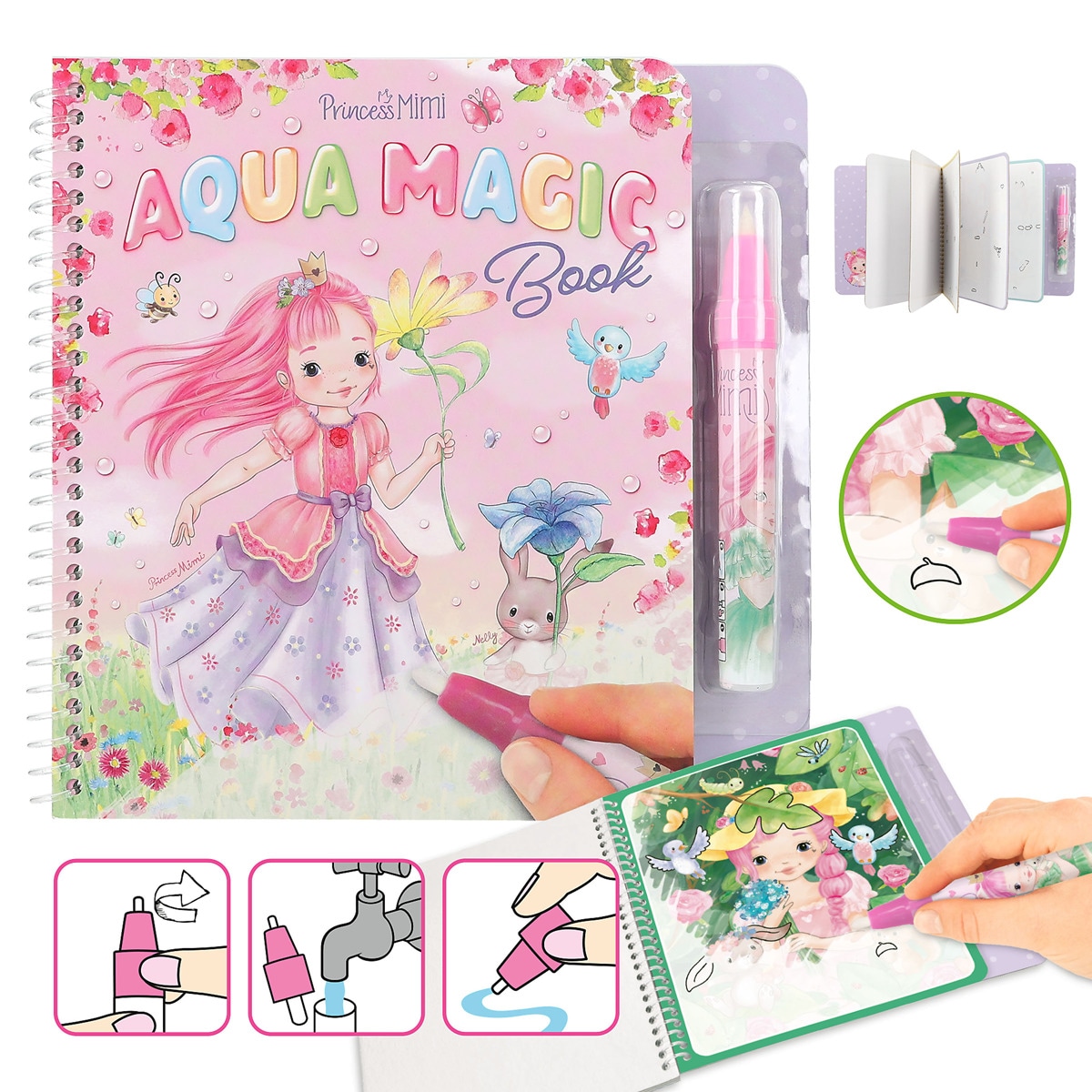 Imagem 0 de Livro Aqua-Magic Princess Mimi