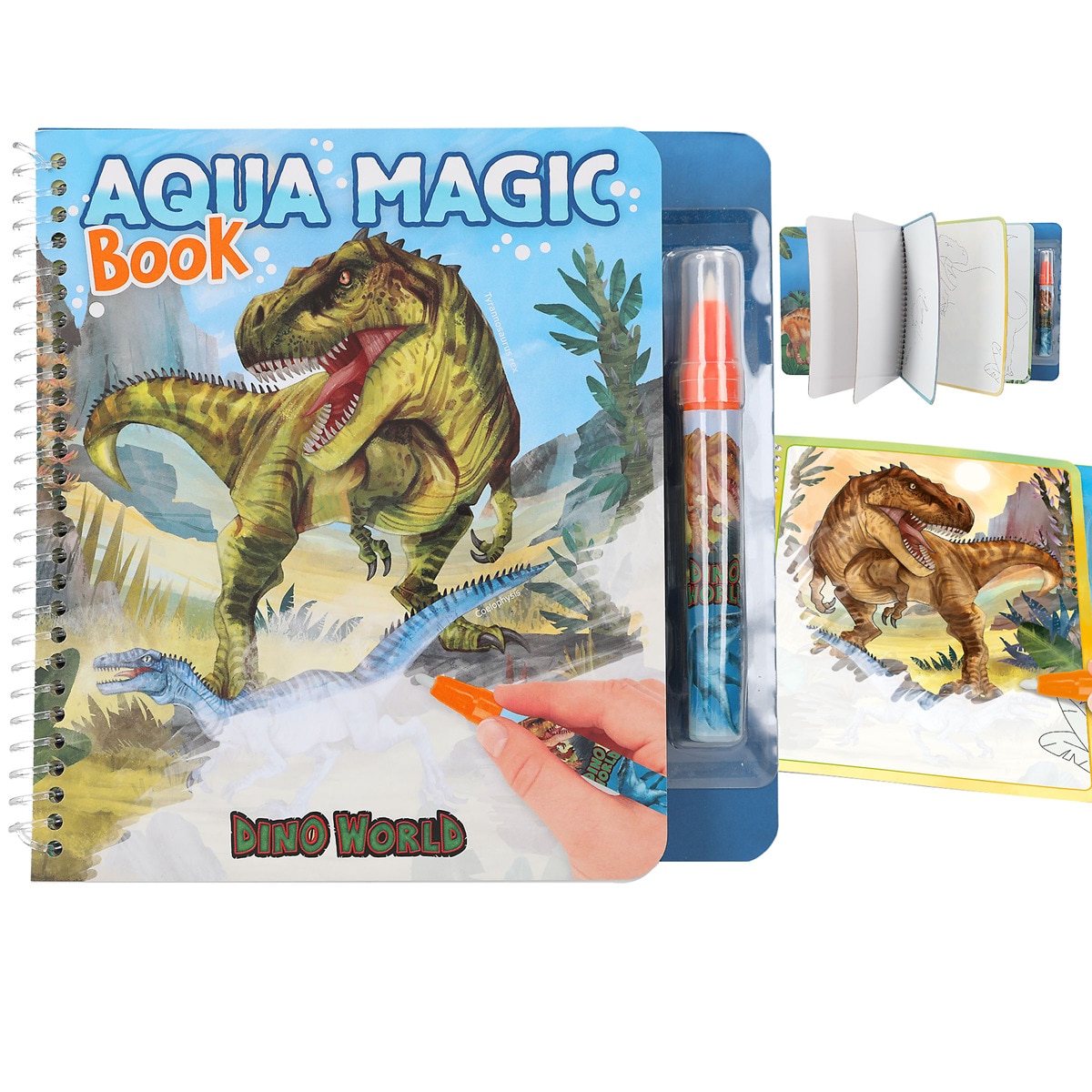 Livro Aqua-Magic Dino World 1