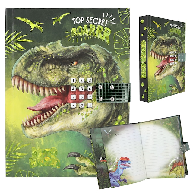 Imagen 0 de Diario con código y sonido Dino World