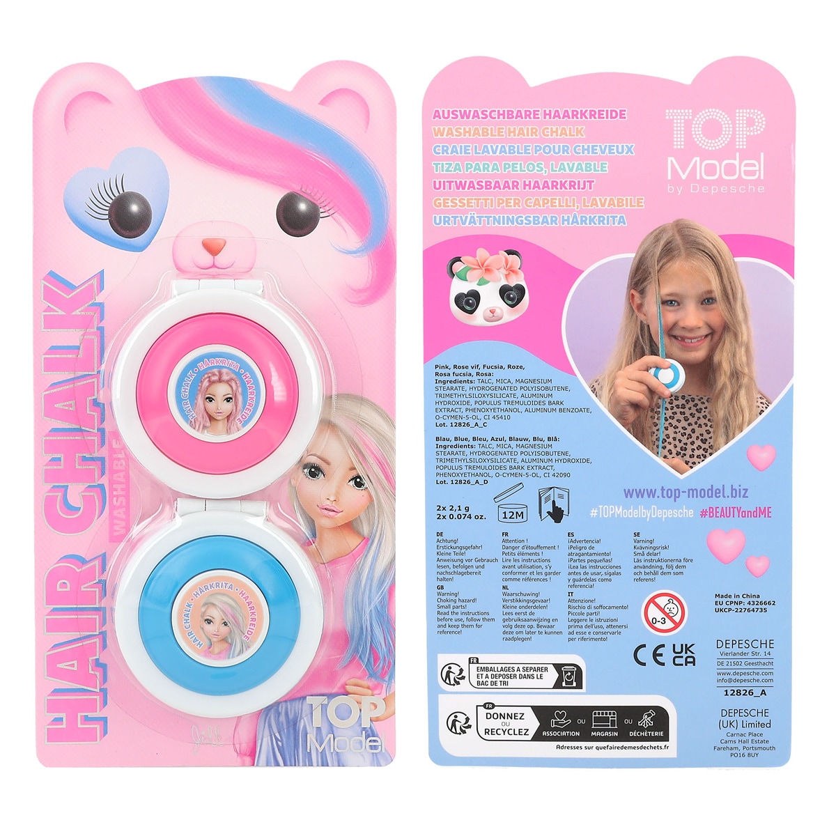 Beauty and Me TOPModel gizes para cabelo Sortido-6