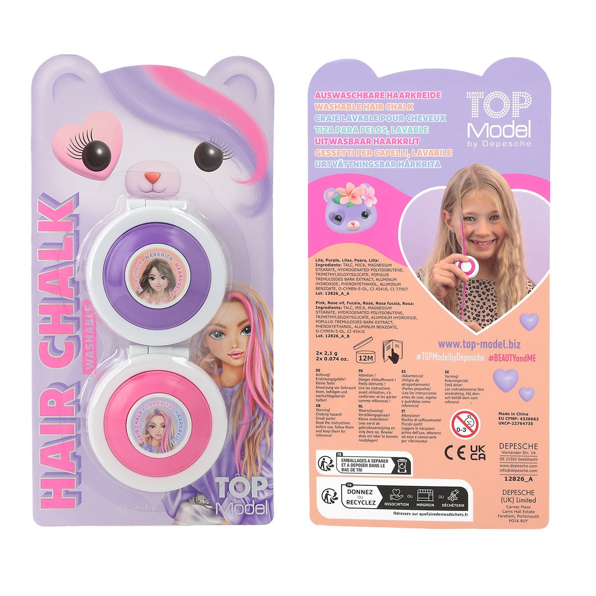Beauty and Me TOPModel gizes para cabelo Sortido-5