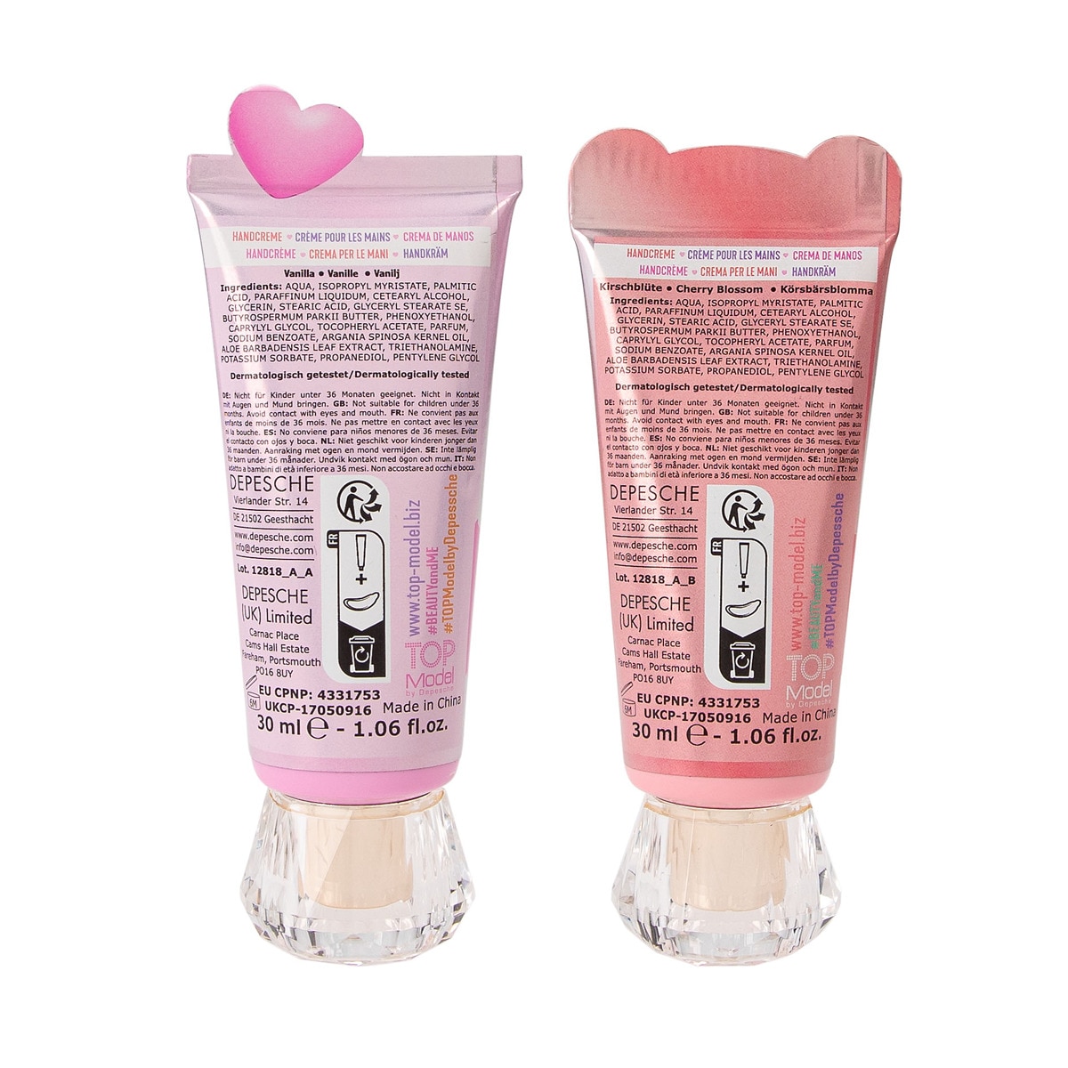 Crema de manos Beauty and Me TOPModel Surtido-5