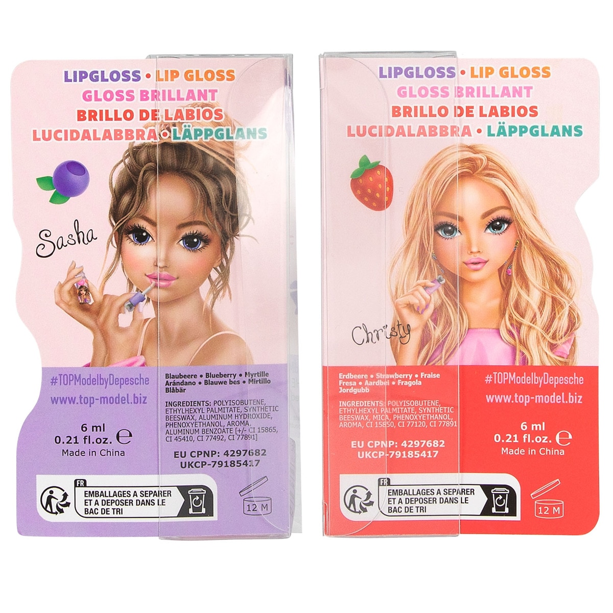 Brillo de labios glow Beauty and Me TOPModel Surtido-5