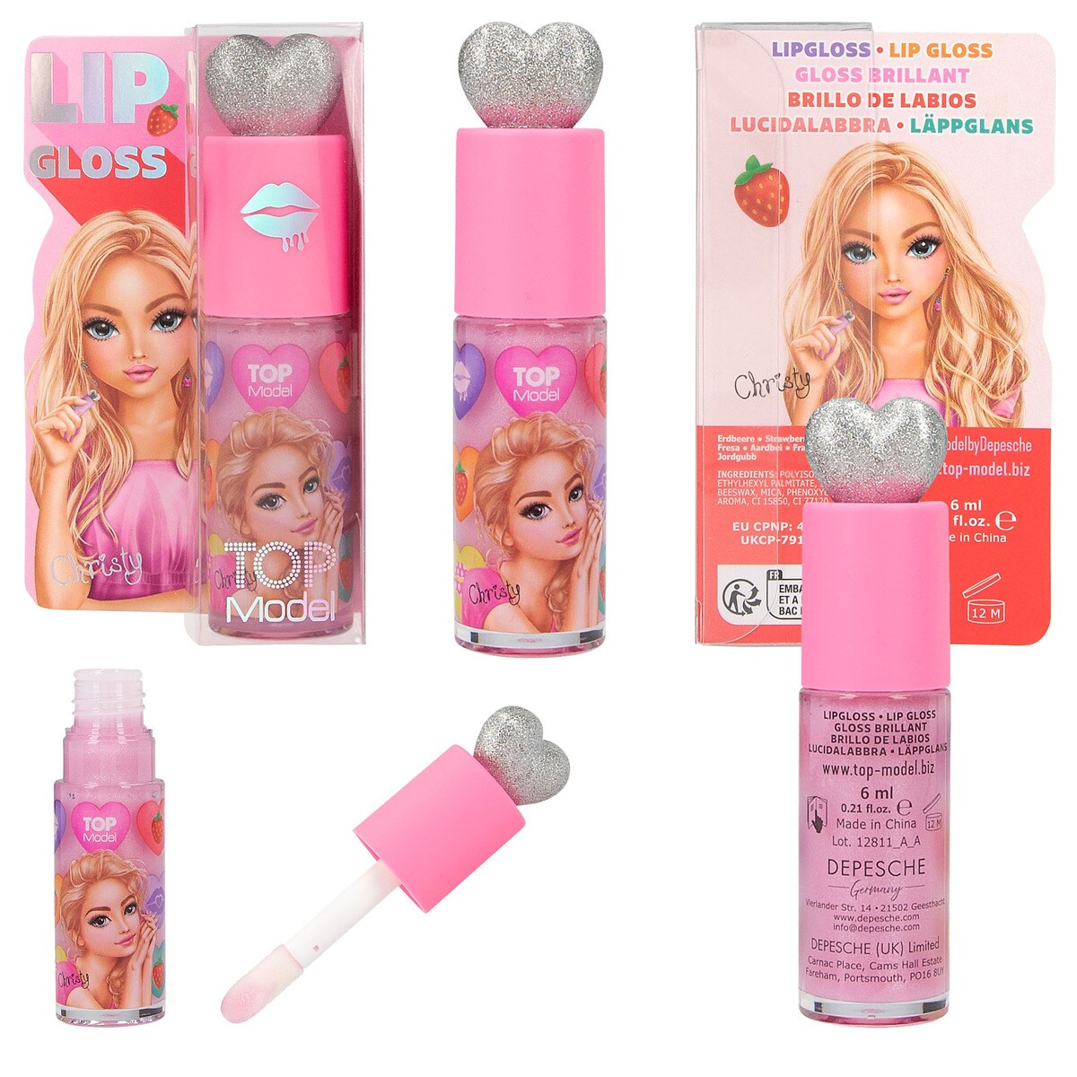 Brillo de labios glow Beauty and Me TOPModel Surtido-4