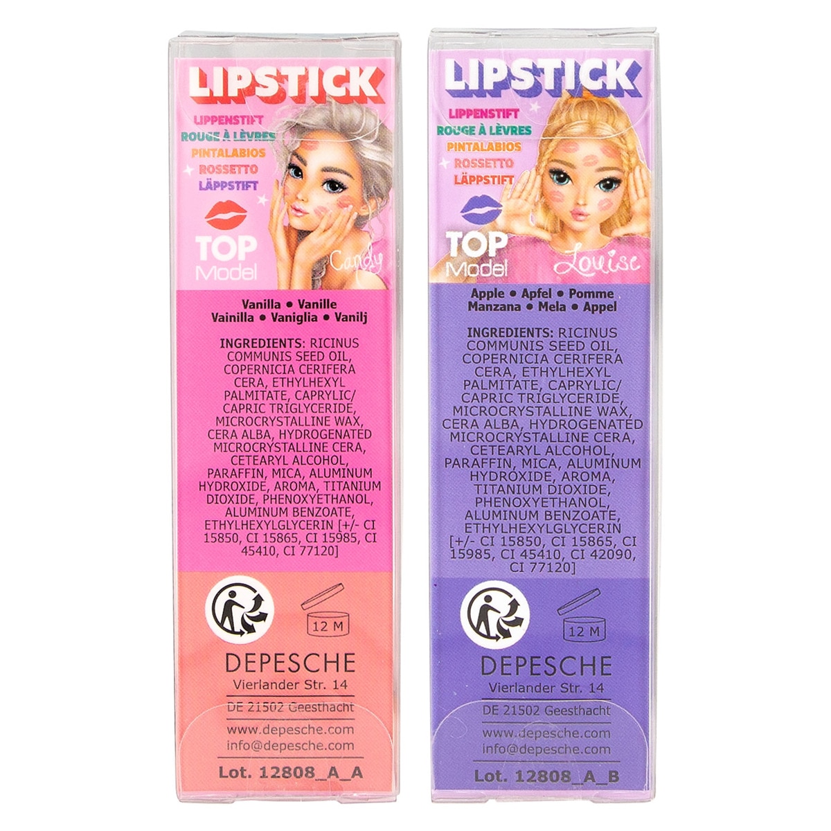 Barra de labios confetti Beauty and Me TOPModel Surtido-6