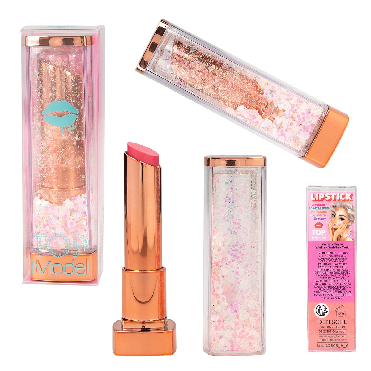 Barra de labios confetti Beauty and Me TOPModel Surtido-3