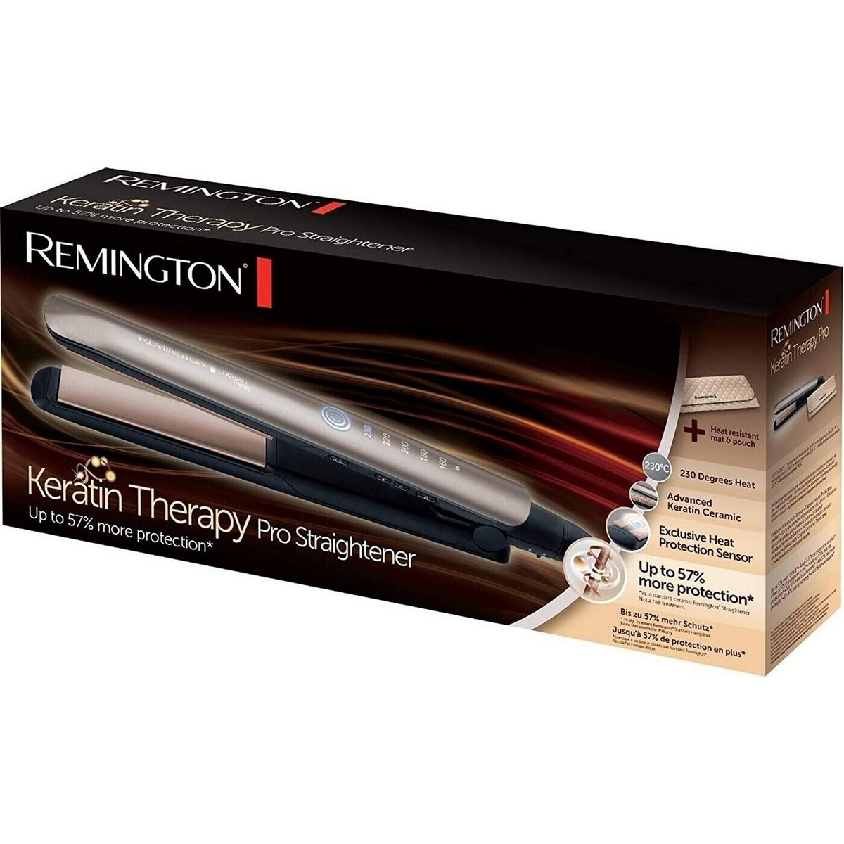 Alisador de Cabelo Remington Keratin Therapy Pro S8590 2