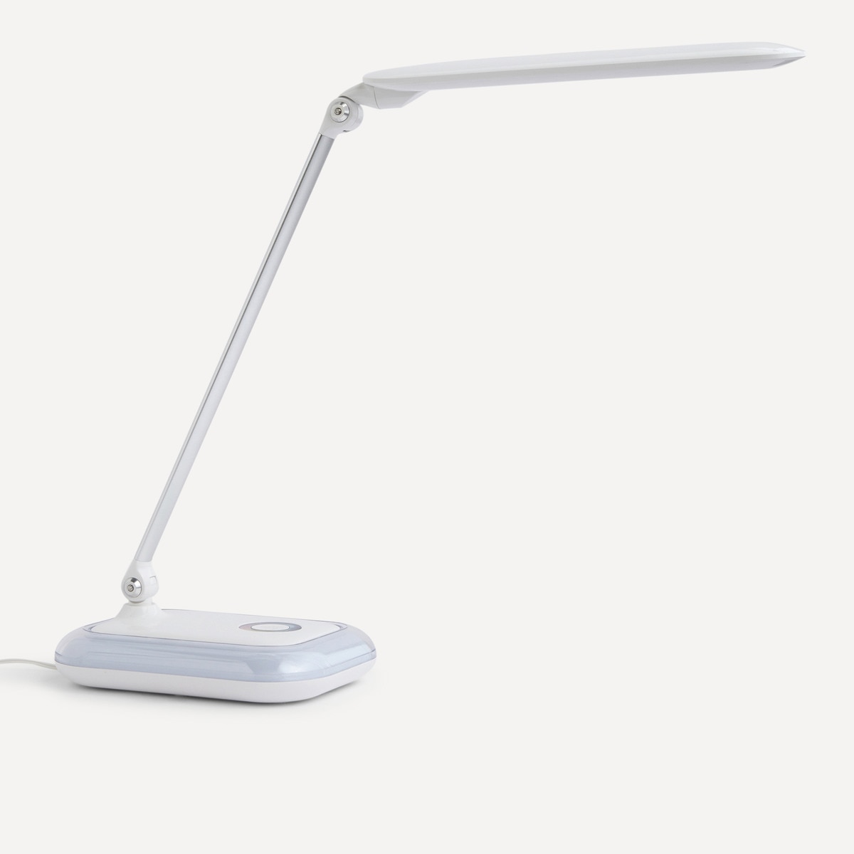 Candeeiro com LED Integrado Iris Branco-1