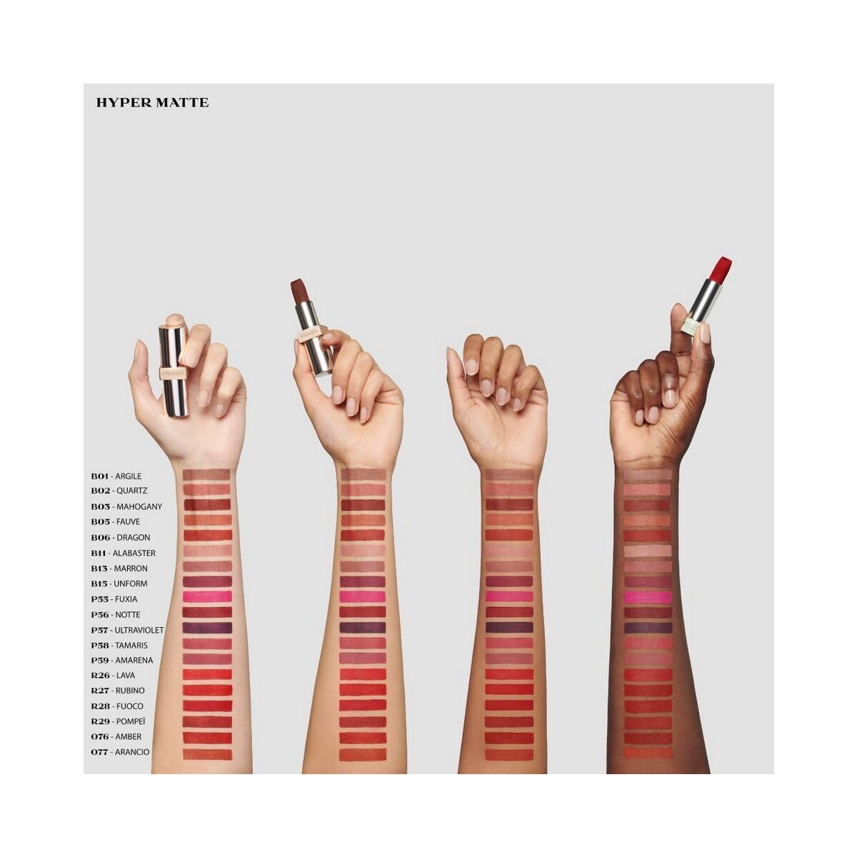 Batom Monochrome Soft Matte Prada Beauty B13 MARRON-4